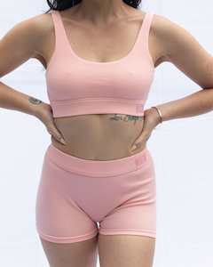 Underwear: Boy Shorts - Blush Pink