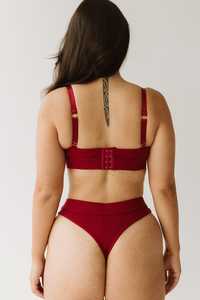 Underwear: Thong - Cherry