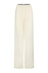 Irving Trouser in Silk Georgette