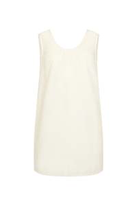 Gigi Mini Dress in Textured Cotton