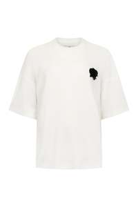 Beaded Orchid T-Shirt in Cotton