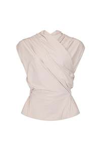 Co Ords: Chaimberlain Top in Stretch Nylon