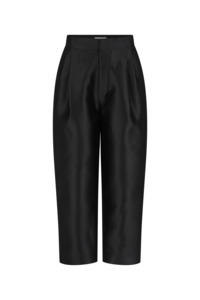 Trousers: Colleen Trouser in Satin Twill