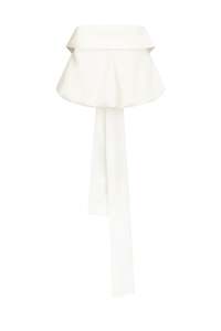 Eliza Top in Bonded Satin
