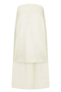 Coppola Dress in Satin Faille