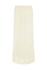 Canal Skirt in Knit Lace