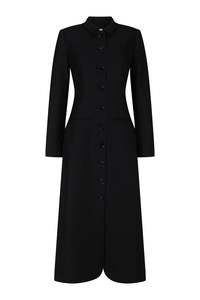 Summer Wardrobe Edit: Bardot Coat in Wool Twill