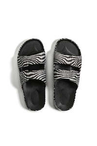 Womens Jandals & Slides: Freedom Moses Zazu Black