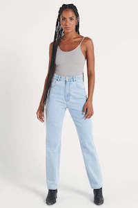 Womens Demin Jeans: Rollas Elle Jean Nina Blue Organic