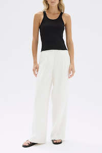 Size 12: Assembly Drew Rib Tank Black