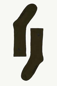 Afends Happy Socks One Pack Military