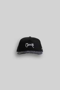 Size Os: Crate Scripted 1/2 Tree Camo Snapback Black/Tree Camo