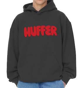 Huffer Mens Arcade Hood/Juicy - Basalt