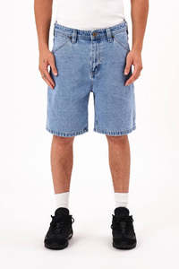 Size 34: Abrand A5 Baggy Short Larry Light Vintage Indigo