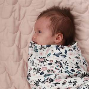 Baby Gifts: Burrow and Be Petite Clementine muslin wrap