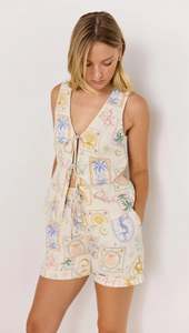 Mink Pink Sirena Drawstring Shorts