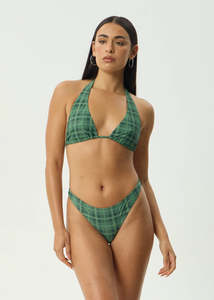Afends Lonnie - Bikini Top - Hunter Green