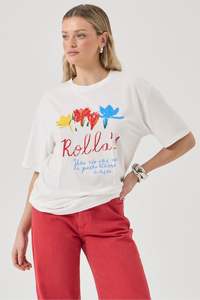 Rollas: Rollas Off Duty Tee Pop