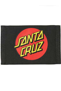 Wallets: Santa Cruz Classic Dot Wallet Black