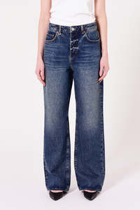 Neuw Coco Relaxed Psychocandy Mid Vintage Indigo