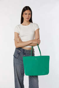Bags: Peta + Jain Cosmo Nylon Tote - Green