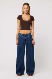 Abrand 95 Super Baggy Tara Dark Blue