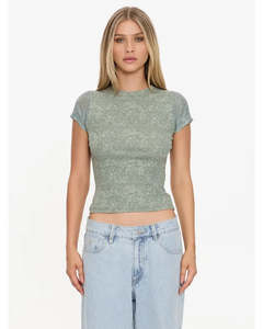 Womens Tops 1: Thrills Speak No Evil Club Tee