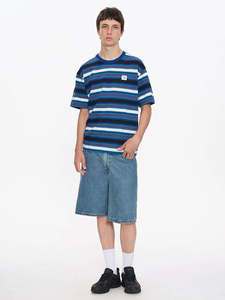 Size 30: Worship Carpenter Jean Short Rouge Blue