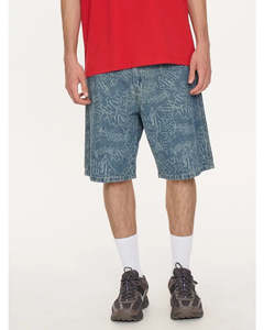 Worship Throws Big Dawg Jean Short Rouge Blue