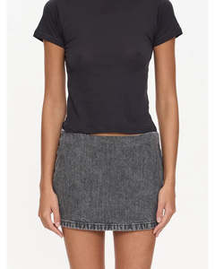 Thrills Hailey Mini Skirt Smoked Rib