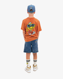 Boys Tees 1: Band of Boys Washed Orange Good Vibes Guy Tee