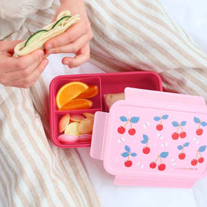 Kin and Co Cherries Bento Lunch Box