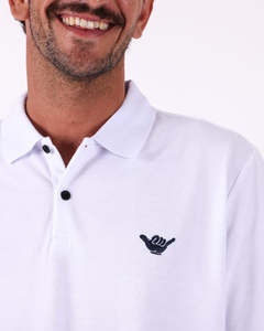 T&C Shakka Polo White