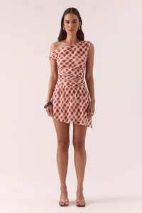 Essentials Womens: Sovere Euphoria Mini Dress Check