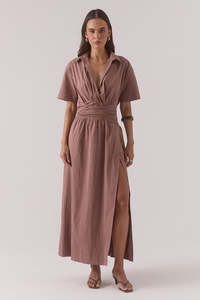 Sovere Atlas Dress Mocha