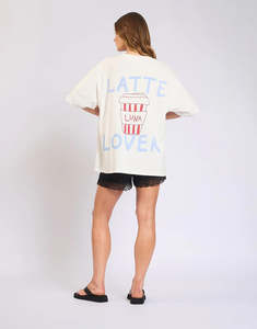 Womens Tops 1: Luna Lane The Latte Club Tee