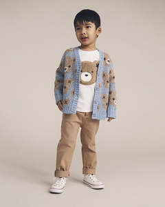 Huxbaby White Furry Huxbear T-Shirt