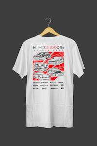 HARRYS EURO | EURO CLASS 2025 T SHIRT - WHITE