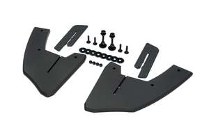 Clearance: MK7.5 Golf GTI & R Rear Spats (Pair)(Clearance-old design-no finish selection)-Flow Designs
