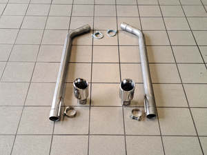 C Exhausts: Jaguar XJ Sport 3.2 X300 Rear Silencer Deletes