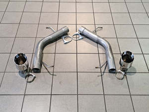C Exhausts: BMW 640d F12/F13 Rear Silencer Deletes