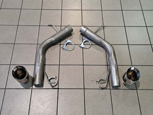 C Exhausts: BMW 535d F10/F11 Rear Silencer Deletes