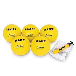 HART School Rubber Volleyball Pack Size 5