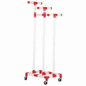 Hula Hoops: HART 3 Layer Rope and Hoop Rack