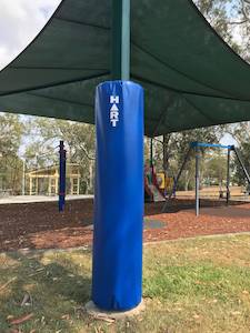 Mats Post Pads Flooring: HART Round Post Protector 25cm