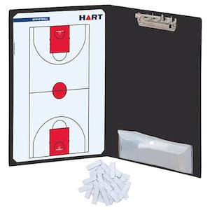 Basketball Training Accessories: HART Basketball Coaching Folder - Basketball