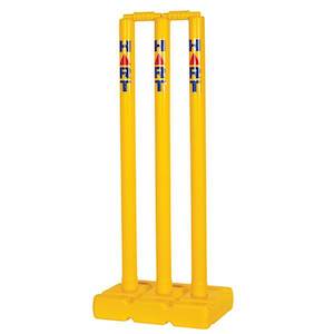 Modified Cricket: HART Kidz Cricket Stumps - Large Yellow