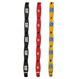 Netball Posts Pads Accessories: HART Flat Netball Post Pads - Custom Printed (pair)