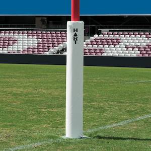 HART Round Rugby Post Pads 25cm - 100mm Cut Out (set of 4)