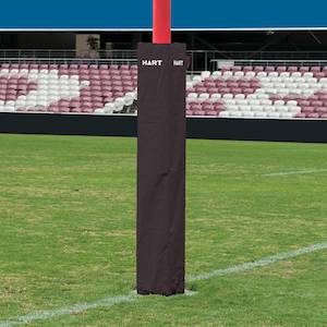 Rugby Post Pads: HART Square Rugby Post Pads - 25cm (set of 4)